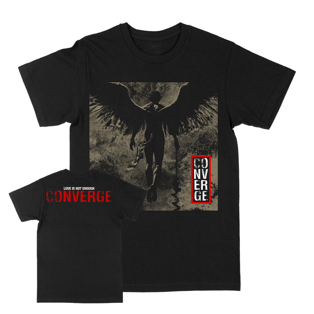 Love Is Not Enough Album T-Shirt (Black)