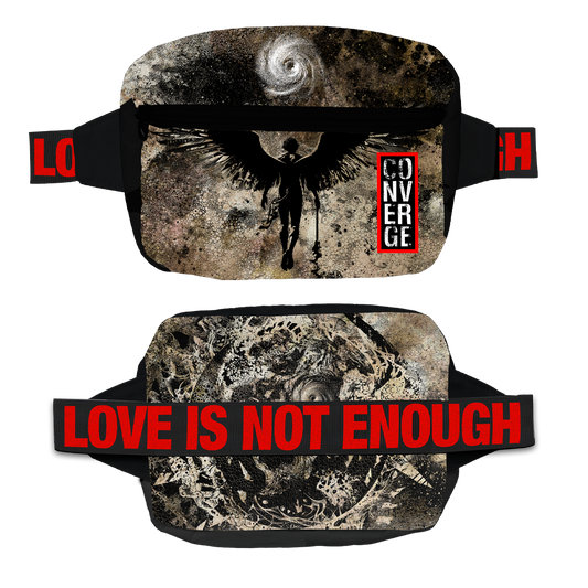 Love Is Not Enough Crossbody Bag (Black)
