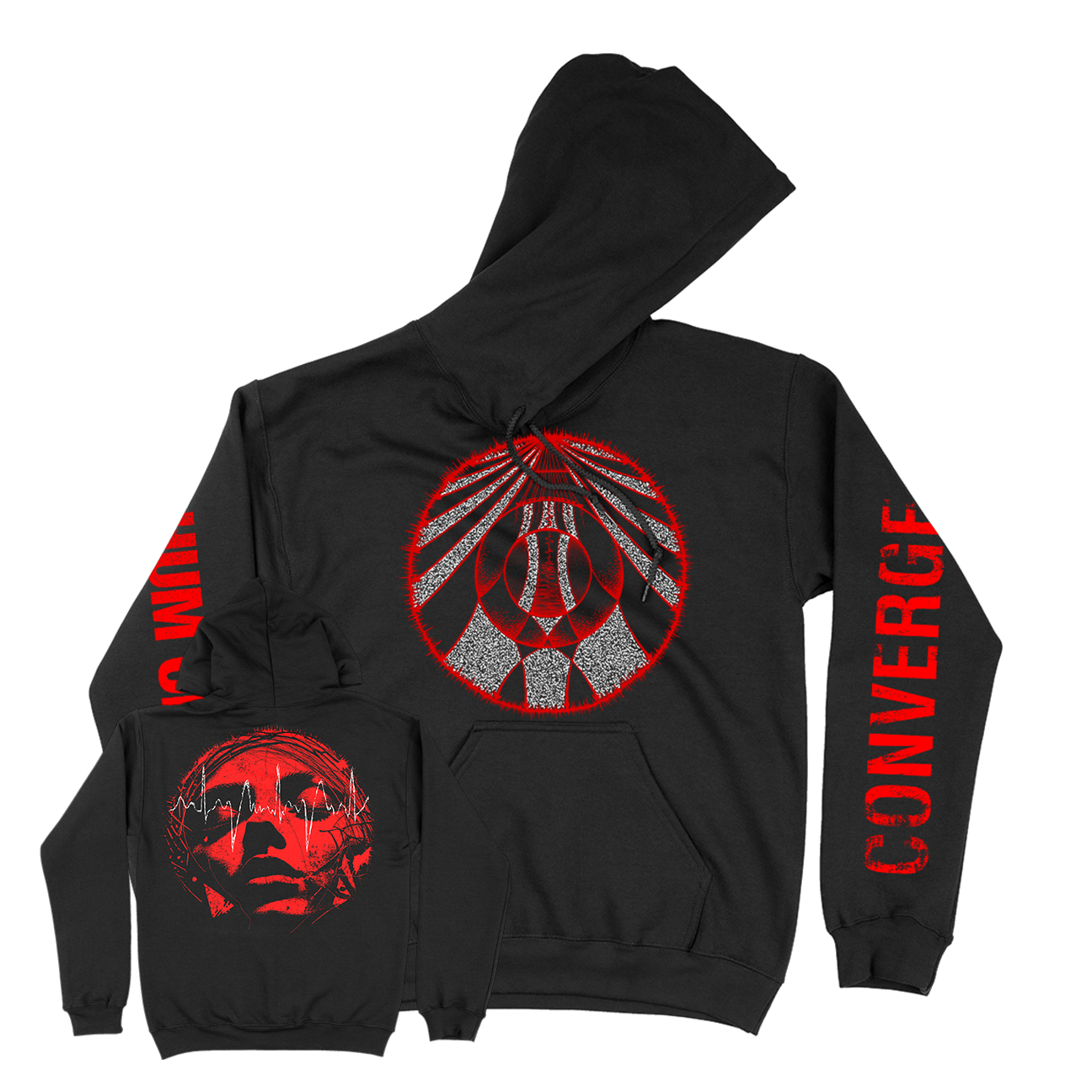 Hum of Hurt Pullover Hoodie (Black)
