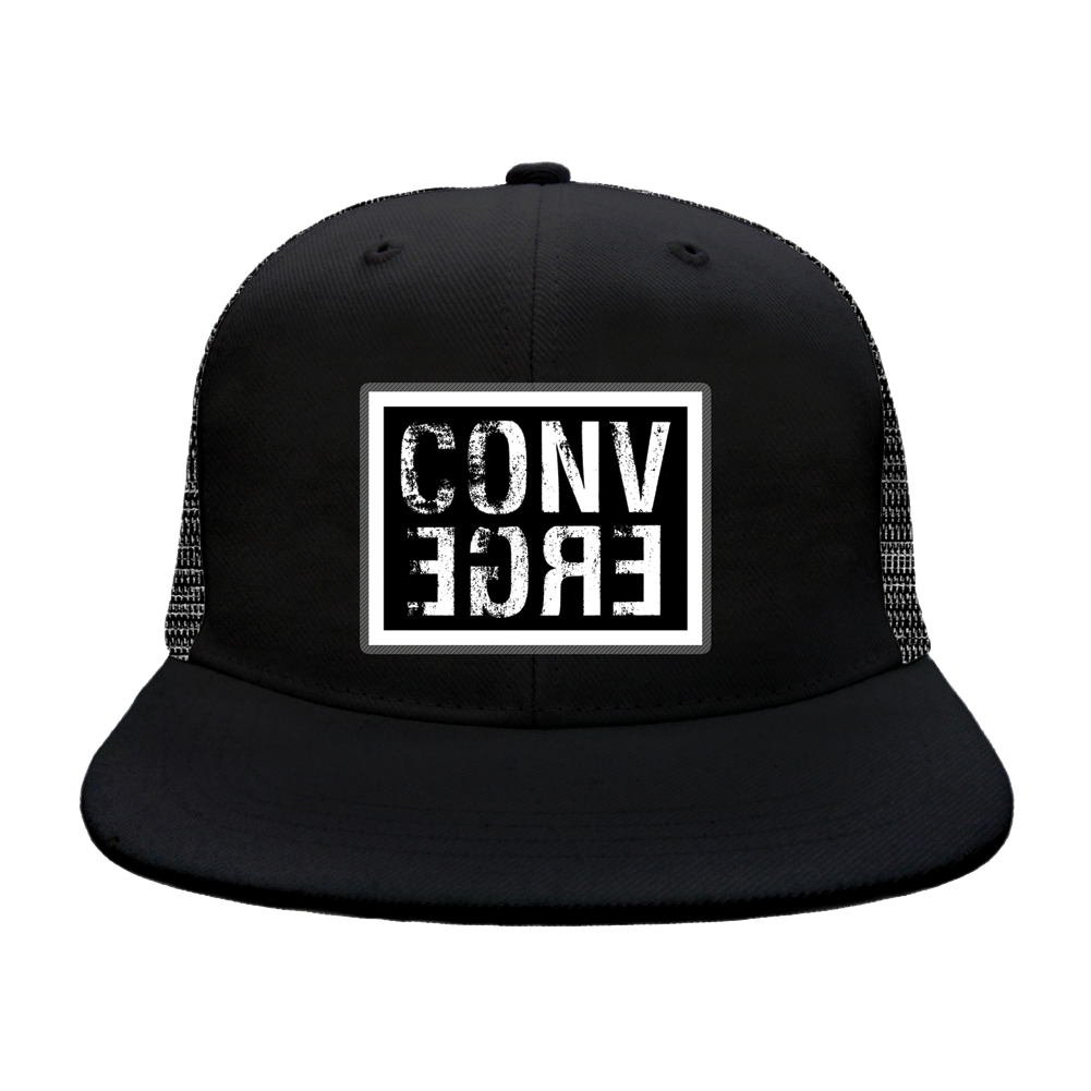 Horizontal Logo Trucker Hat (Black)