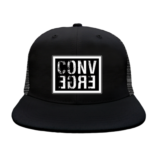 Horizontal Logo Trucker Hat (Black)